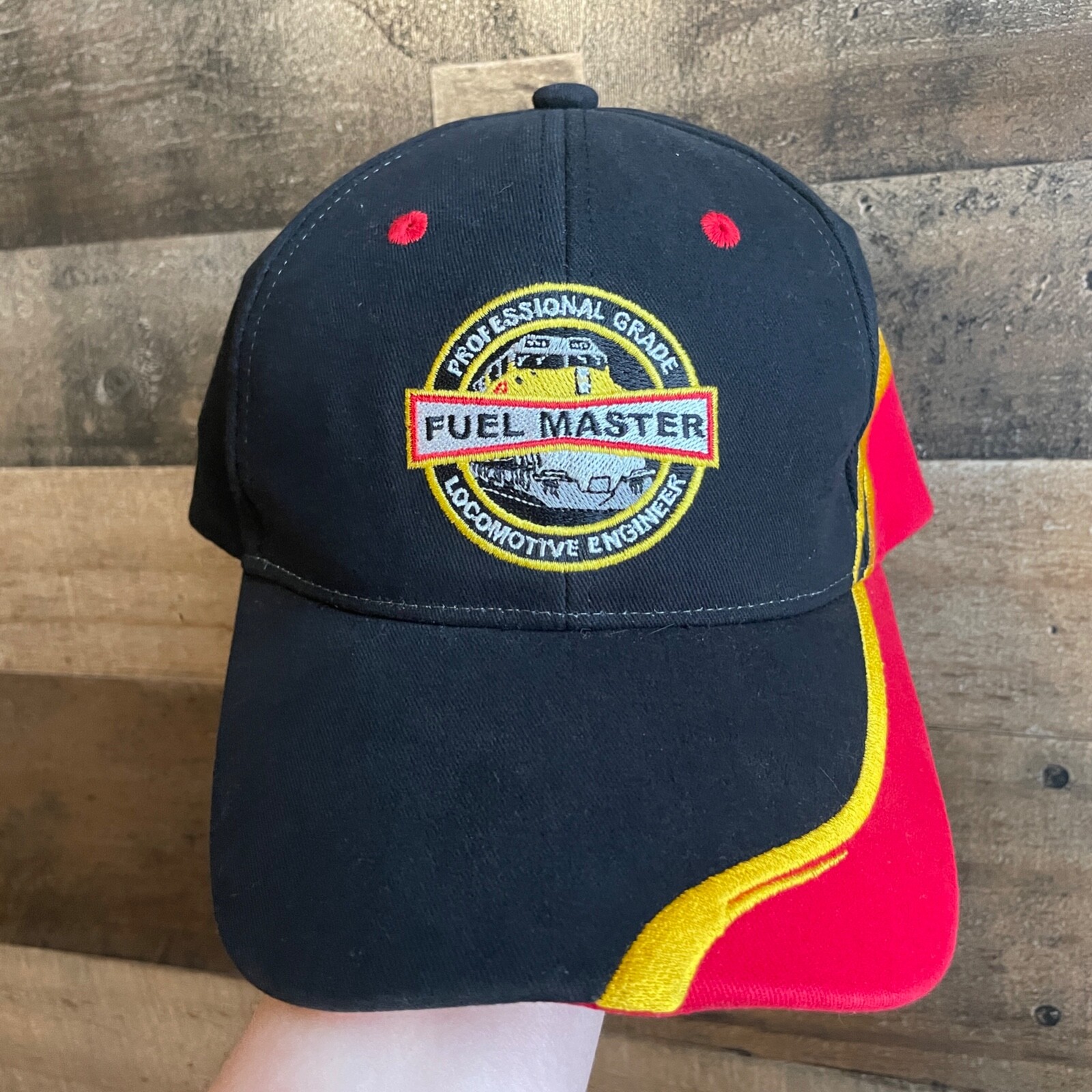 Fuel Master Hat Strapback Cap Train Locomotive En… - image 1