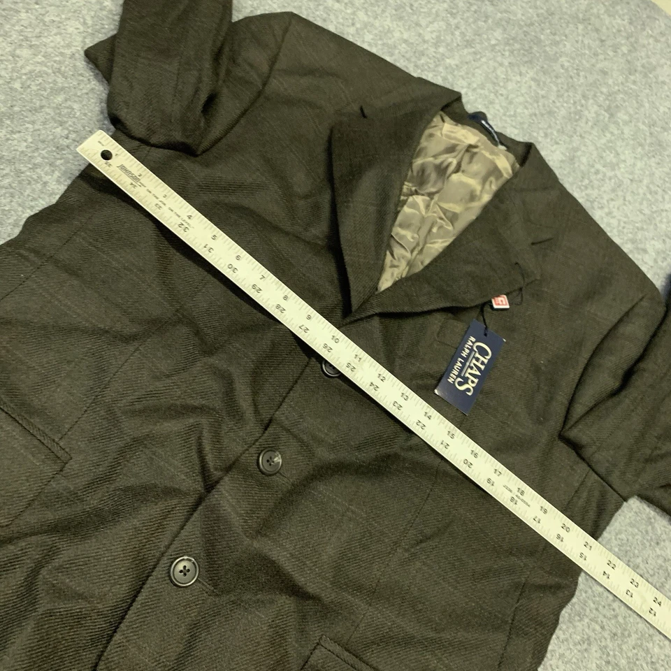 Novo com etiquetas Chaps Ralph Lauren Blazer Masculino 41R Botão de Lã de Seda NOVO - Imagem 4 de 4