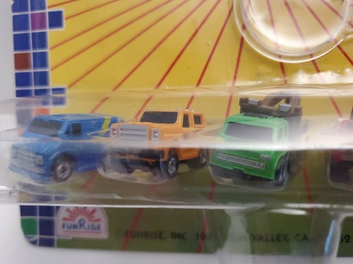Vintage 1988 Funrise Micro Magnifiers Truck and Van 5 pack - Picture 5 of 11