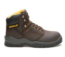 Men's Caterpillar Striver Work Boot Steel Toe Waterproof Brown Boot P91720