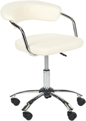 Elegant Pier Cream Desk Chair for Home Office or Study Space