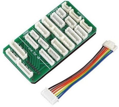 Lipo Balancer Multi Adapter Lade Board 2S-6S ( TP / HP / XH / EH ) All in one