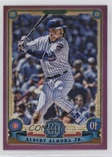 2019 Topps Gypsy Queen Mega Box Purple Albert Almora Jr #91 07rd