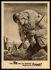 3. REICH GG PROPAGANDA CARD 1943 WW2 SOLDIER RARE !!! 'm6404