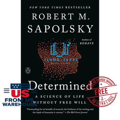 Determined Robert Sapolsky HC Free Will Neuroscience Philosophy Bestseller
