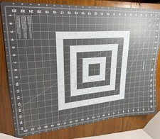 Fiskars Self-Healing Double-Sided Cutting Mat Gray 18"x24" For Crafts  Quilting