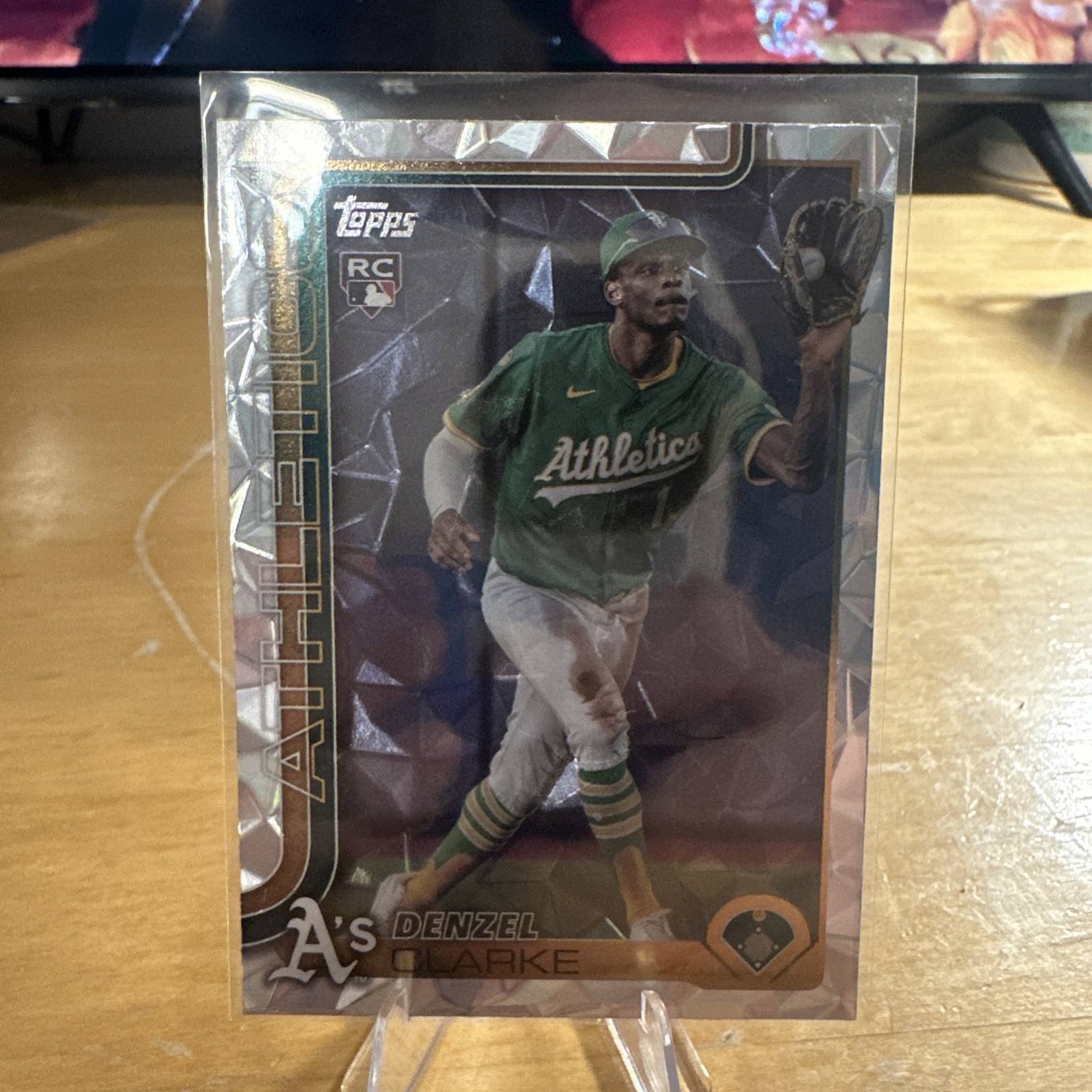 2025 Topps Update - Denzel Clarke, Athletics -  #US14 Diamante RC