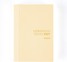 Hobonichi Techo 2027 Original Book   A6, English, Daily, January Start, Monday S