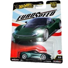 Hot Wheels Premium Automobili Pininfarina Battista Green Car Culture Euro Speed