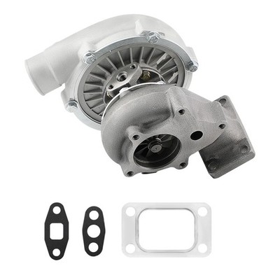Upgraded T3/T4 T04E 5-Bolt Turbocharger Turbo 0.63 /0.5 A/R External Wastegate