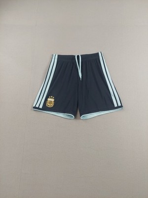 Adidas Argentina 2026 World Cup Men Shorts L Blue Striped Drawstring Soccer Team