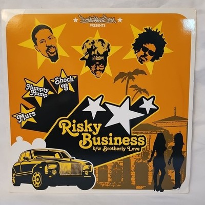 Murs Risky Business & Brotherly Love 12'' Vinyl SHOCK G HUMPTY Hip-Hop 2003