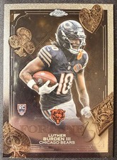2025 Topps Chrome Luther Burden III Fortune 15 RC - Chicago Bears