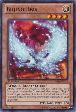YuGiOh Bujingi Ibis SHSP-EN024 Common Englisch NM unl.
