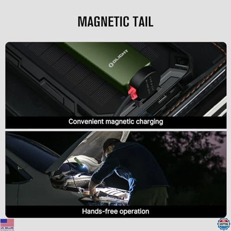 Linterna OLight Arkfeld Pro EDC 1300 lúmenes haz verde UV y LED blanco Foto 4 de 4