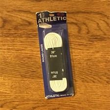 Athletic Round White Shoelaces 36" 91cm Durable Replacement Laces