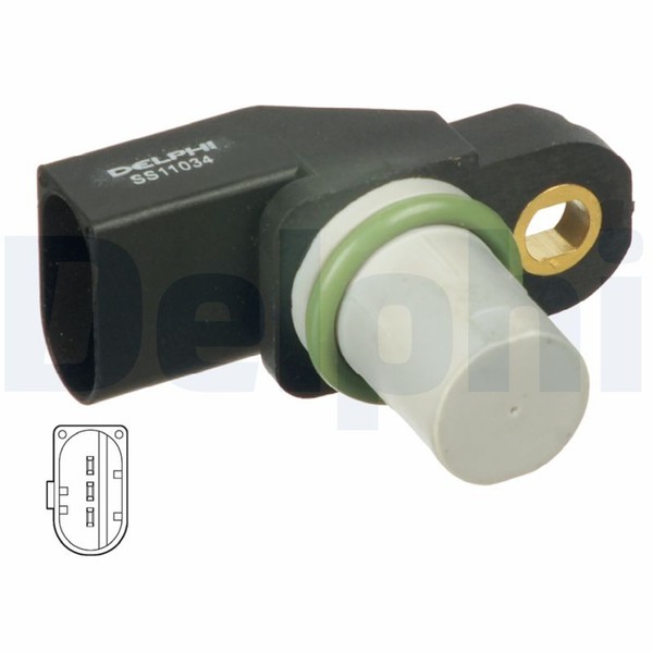 Delphi Nockenwellensensor Hallgeber ZüNdimpulsgeber SS11034 FüR Bmw Opel X3 X5-image
