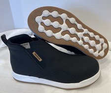 Reebok Ever Road 3.0 Womens Work Shoe Sz 7 M Black Leather Slip On Composite Toe