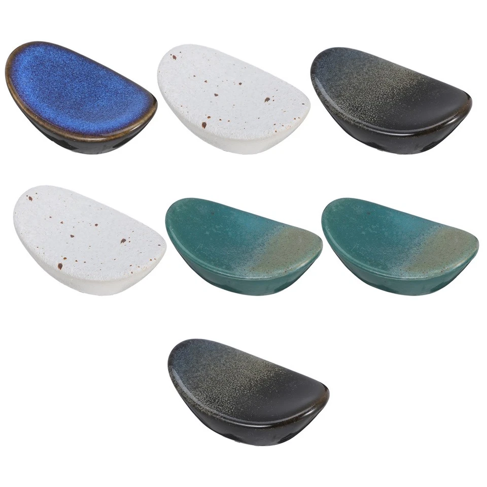 7 Pcs Japanese Style Chopsticks Rack Chinese Stand Ceramic Rests - Bild 4 von 4