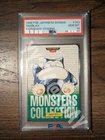 PSA 10, 9 carddass snorlax green bandai japanese pokemon 1996