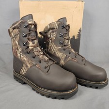 Irish Setter 2813 Gunflint II Hunting Boots 13 D Mossy Oak 1000g WP