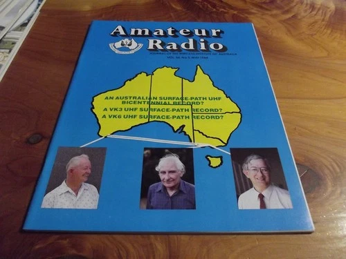 MAGAZINE  AMATEUR RADIO MAY 1988   GREAT   ** MUST SEE ***