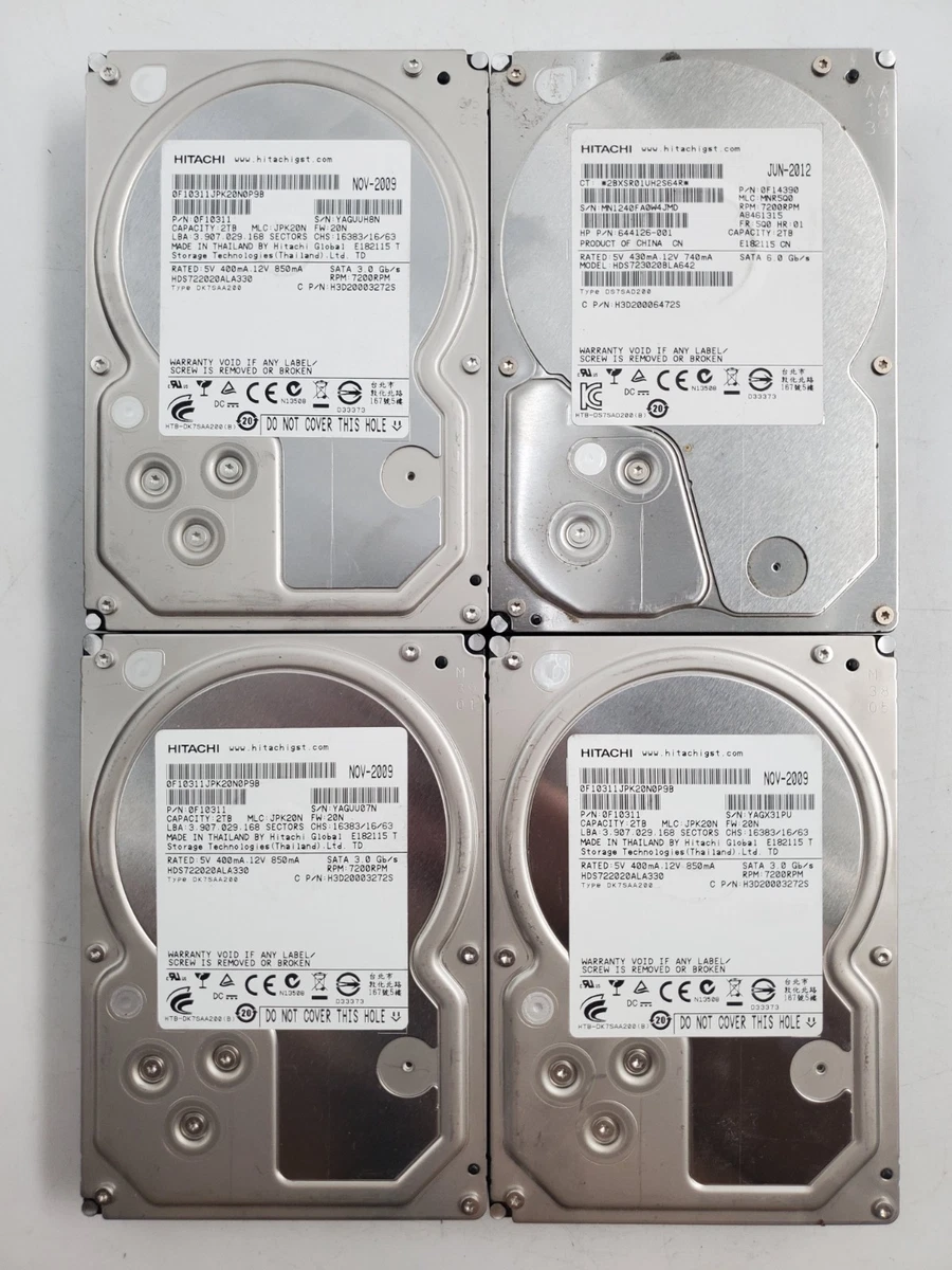Hitachi 2TB Internal Hard Disk Drives for sale - eBay