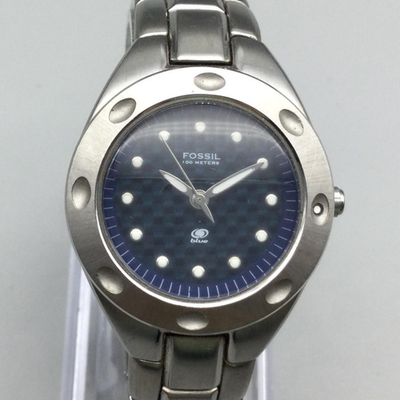 Fossil Watch Womens 30mm Stainless Steel Blue Dial PR-5099  display picture 2