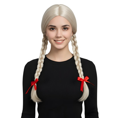 Dress Up America Pigtail Wig - Braided Wig for Woman - One Size Fits Most