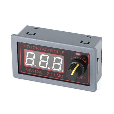 12V/24V 60V Voltage Regulator Dc Motor Speed Controller PWM 500W LED Display 12A