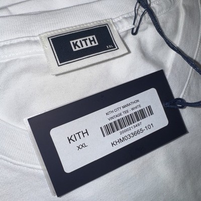 KITH City Marathon Vintage Tee 2025 Instore Exclusive Size XXL NWT