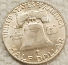 1952D silver Franklin Half Dollar Gem BU+ Beauty FBL Sweet!