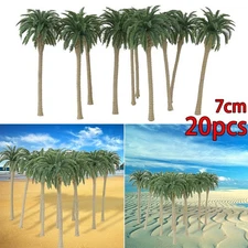 Mini Model Trees Miniature Decoration Coconut Palm DIY 1:150 7CM Useful