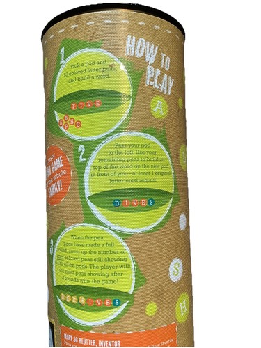 Pass the Peas Educational Insights Ages 8+ Word Building Game 2-4 players VGUC - Picture 7 of 11