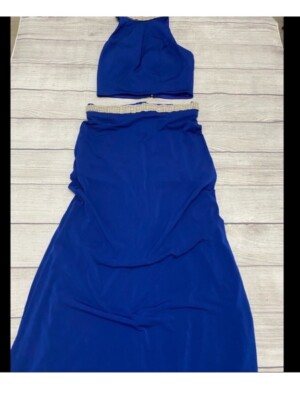2pc formal dress Ava Presley 39259 Prom Dress - Periwinkle main image 0