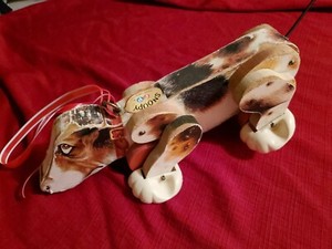 snoopy pull toy vintage