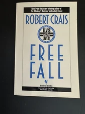 Free Fall by Robert Crais. Signed uncorrected proof inscribed and signed