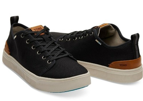 New TOMS TRVL LITE Low Black Heritage 
