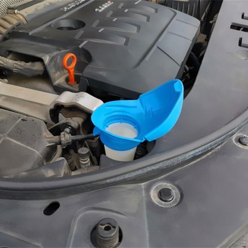 Plastic Funnel Windshield Washer Fluid Tank Reservoir Cover Lid Part For Skoda - Picture 8 of 9