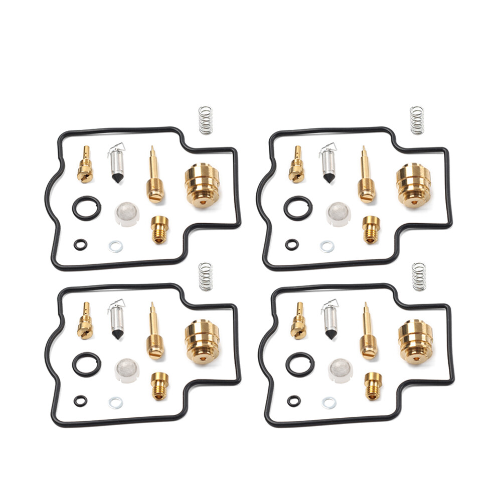 メンテナンス Mukai 4 Sets Carburetor Carb Repair Rebuild Kit For Kawasaki ZX500