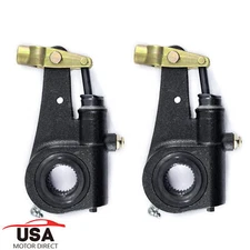 2PCS 1.5"x28 Spline 6" Lever Automatic Slack Adjuster Replace Meritor R801074
