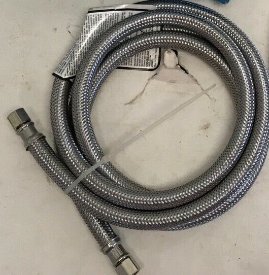 Smart Choice 6' Stainless Steel Refrigerator Waterline Kit p/n