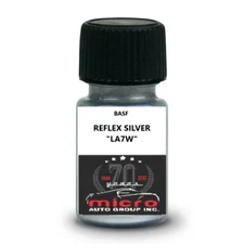 Touch up Paint Kit With Brush 2 Oz For Volkswagen Reflex Silver LA7W SHIPS TODAY