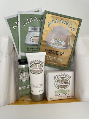 New L'OCCITANE Almond Bath & Body Travel Set