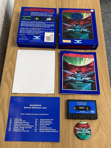 Rainbird Morpheus Commodore 64 Cassette - Boxed Working -👽👾Retro Gift Idea👾👽