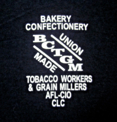 Bakery Confectionery Tobacco Workers Grain Miller International Union T  shirt XL