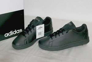 Adidas EF0212 Advantage K Tennis Sport Lauf Running Leder Schuhe 39,5 40  Black | eBay