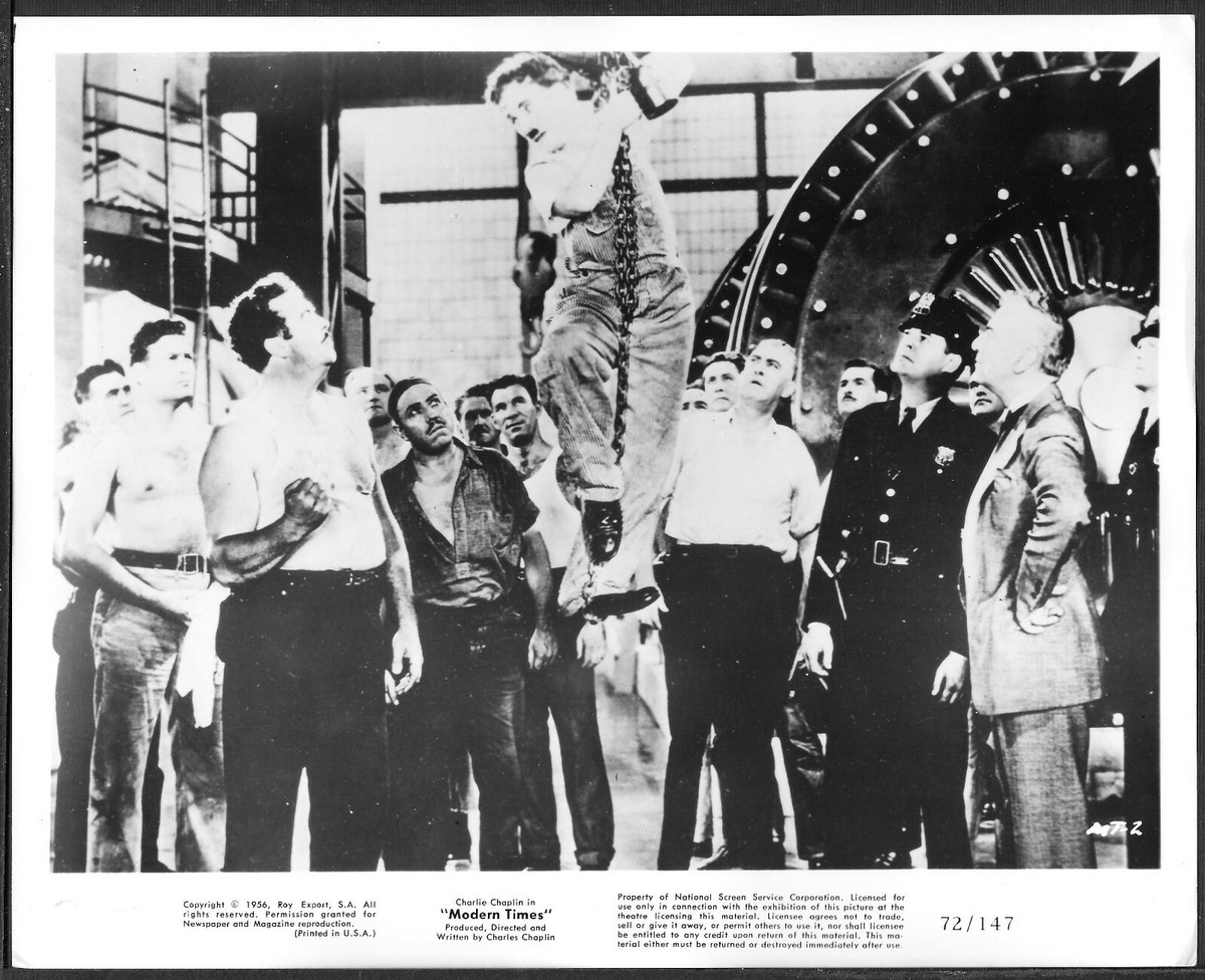 Charlie Chaplin Modern Times Original Silent Film Promo