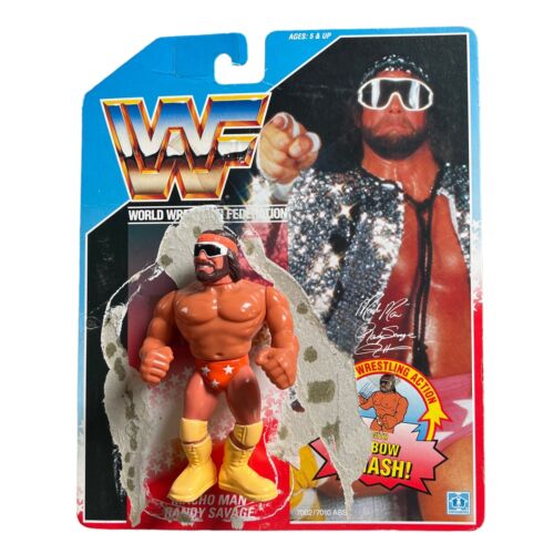 WWF WWE Hasbro Series 1 �Macho Man� Randy Savage -...