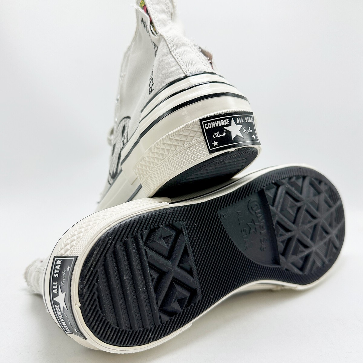 ※最終値下げ【新品未使用】廃盤旧パッチConverse Chuck70 High Size 10 - Converse Chuck 70 Hacked Heel High Tear Away - Light